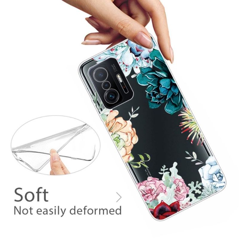 Mobilcover Xiaomi 11T / 11T Pro Blomstersort