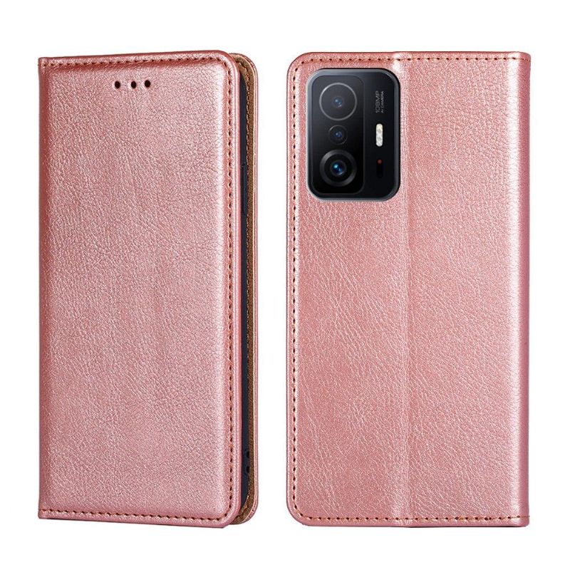 Mobilcover Xiaomi 11T / 11T Pro Flip Cover Rent Kunstlæder