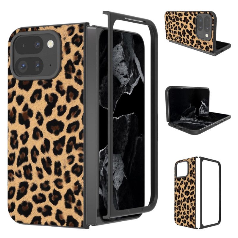 Cover Google Pixel 9 Pro Fold Telefon Etui Leopardmønster