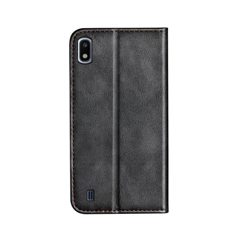 Case Samsung Galaxy A10 Original Hirachus Bicolor Lædereffekt