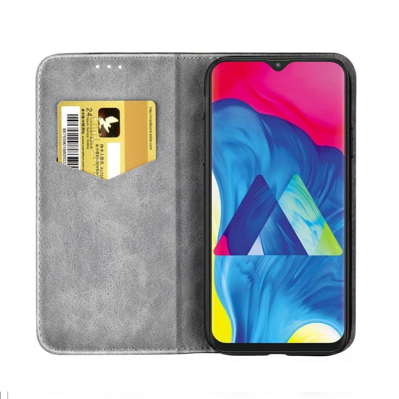 Case Samsung Galaxy A10 Original Hirachus Bicolor Lædereffekt