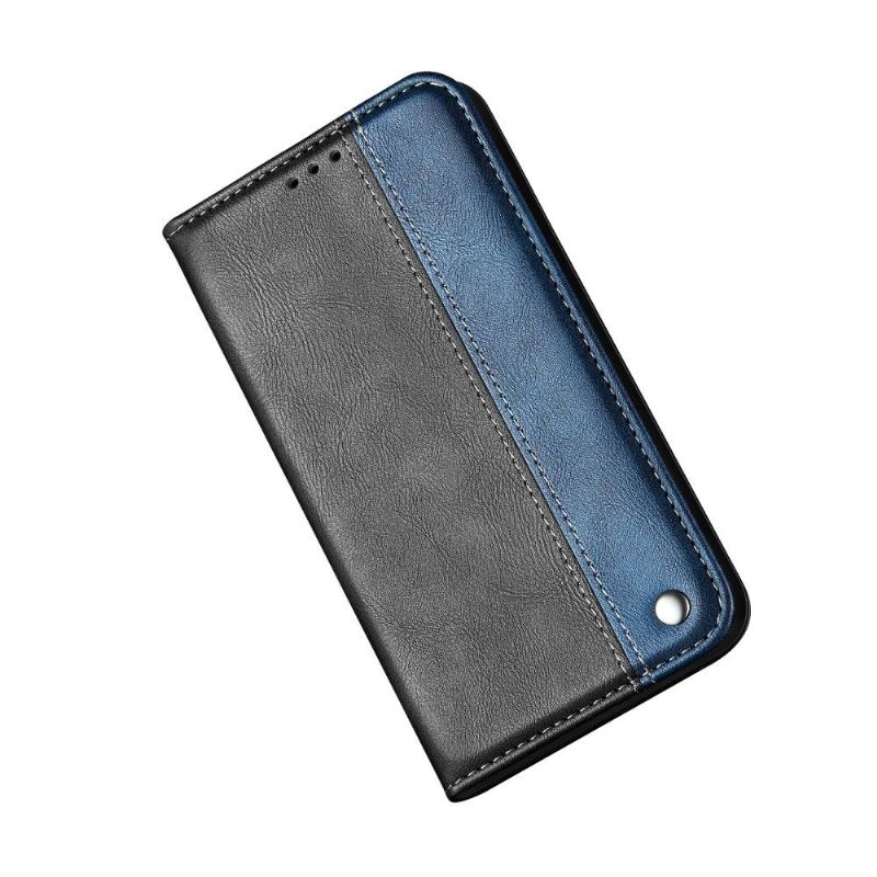 Case Samsung Galaxy A10 Original Hirachus Bicolor Lædereffekt