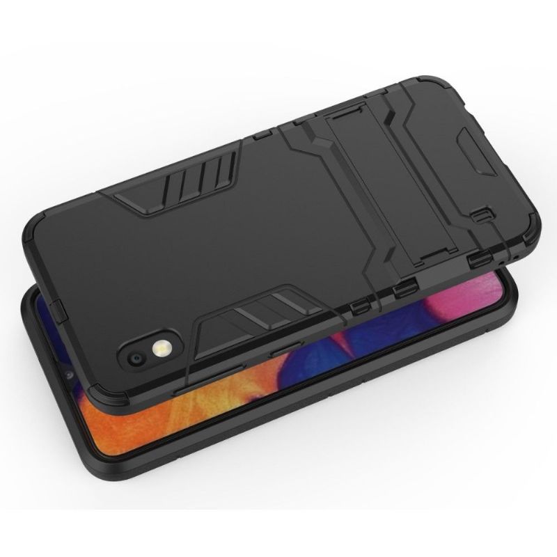 Cover Samsung Galaxy A10 Cool Guard Stødsikker Med Integreret Stativ