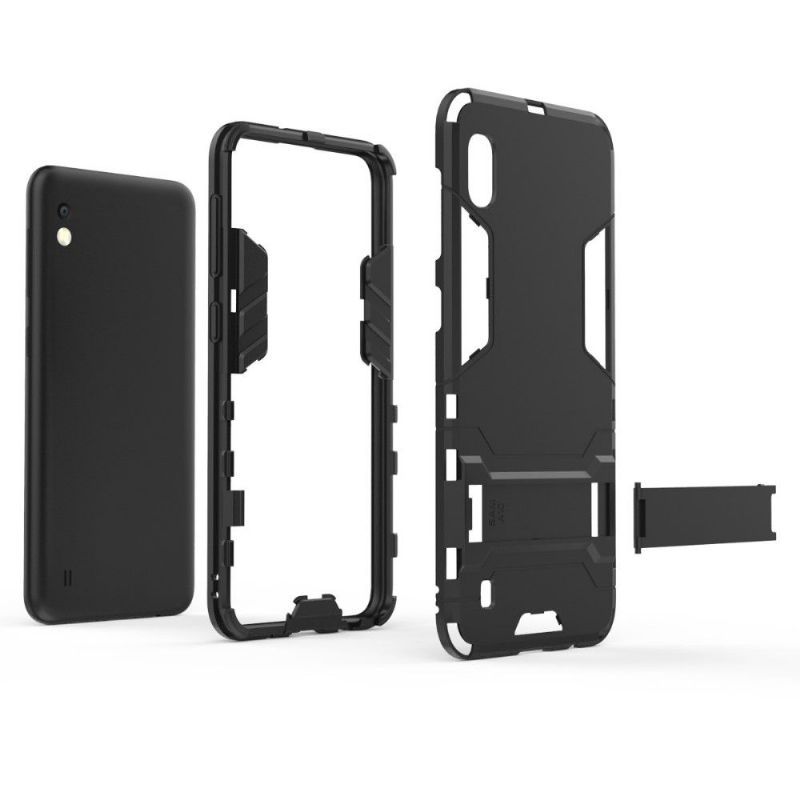 Cover Samsung Galaxy A10 Cool Guard Stødsikker Med Integreret Stativ