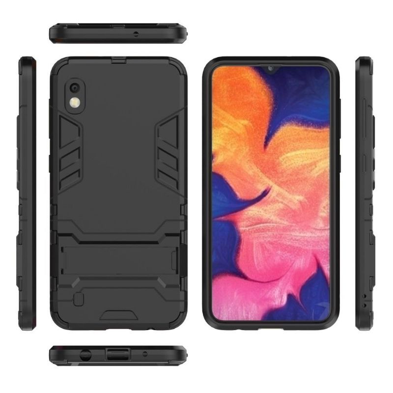 Cover Samsung Galaxy A10 Cool Guard Stødsikker Med Integreret Stativ