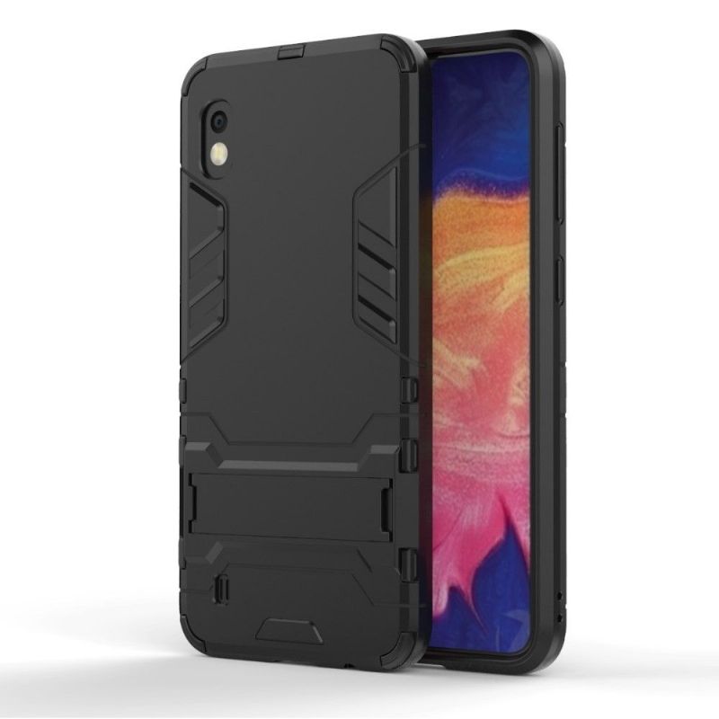 Cover Samsung Galaxy A10 Cool Guard Stødsikker Med Integreret Stativ