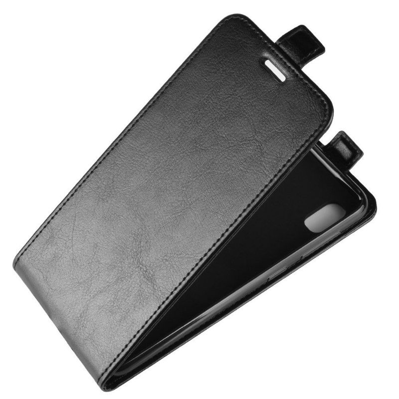 Etui Samsung Galaxy A10 Flip Cover Lodret Kunstlæder