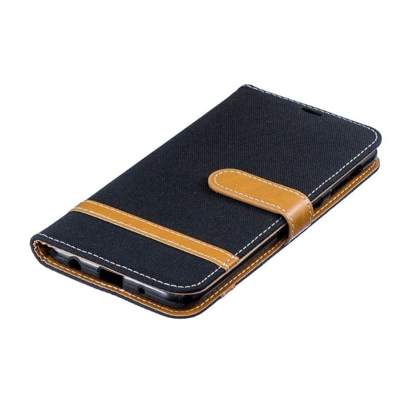 Flip Cover Samsung Galaxy A10 Kortholder Stofbetræk