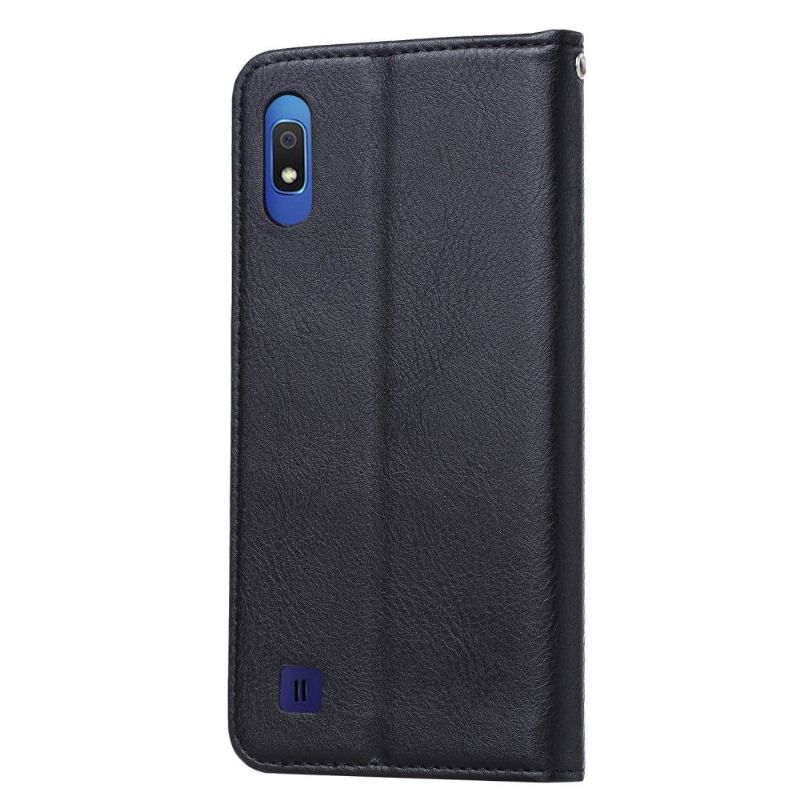 Flip Cover Samsung Galaxy A10 Læderkortholderstativ