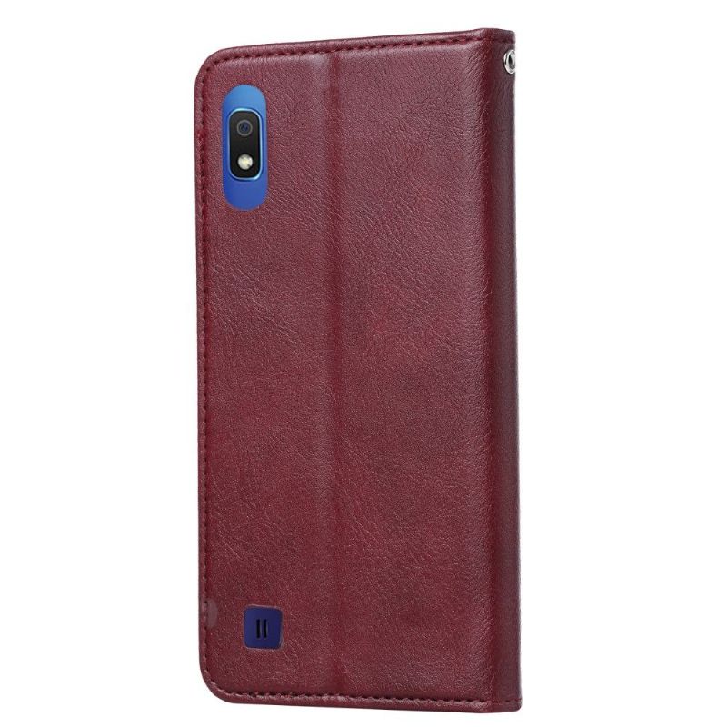 Flip Cover Samsung Galaxy A10 Læderkortholderstativ