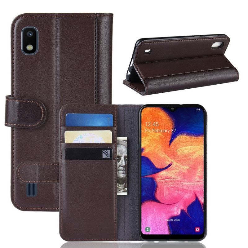 Flip Cover Samsung Galaxy A10 Premium Læder