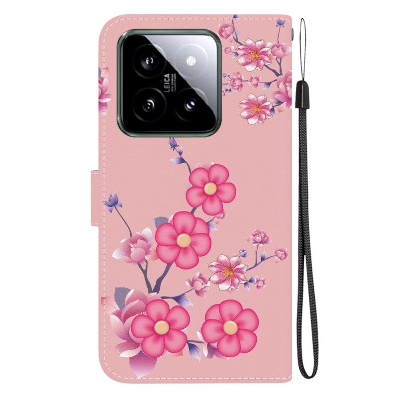 Flip Cover Til Xiaomi 14 Sakura Rem