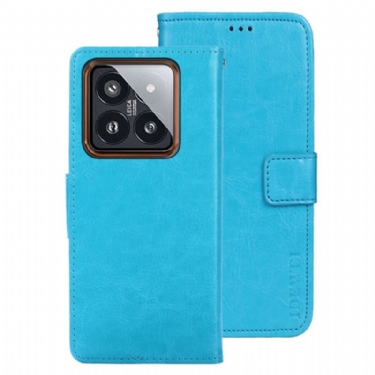 Læder Cover Xiaomi 14 Telefon Etui Retro Kunstlæder Idewei