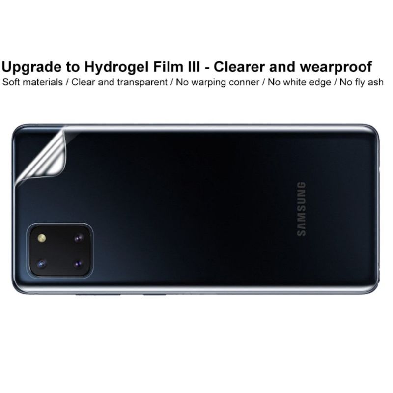 Samsung Galaxy Note 10 Lite - 2 Hydrogel Beskyttelsesfilm