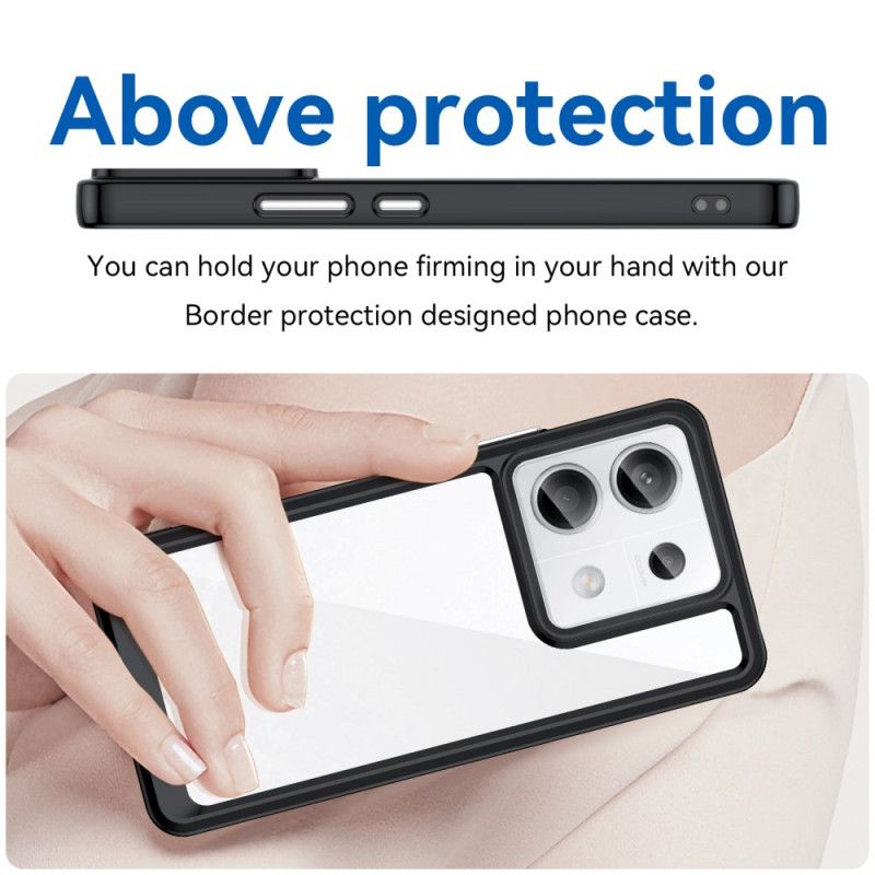 Cover Til Xiaomi Redmi Note 13 Pro 5g Hybridfarvede Kanter