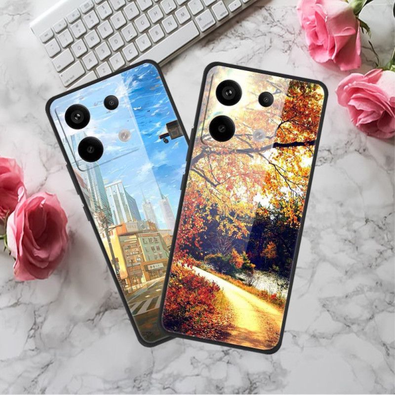 Cover Til Xiaomi Redmi Note 13 Pro 5g Shadow Cat Hærdet Glas