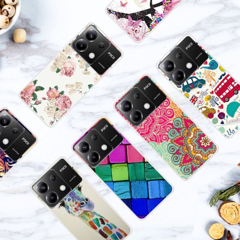 Cover Xiaomi Redmi Note 13 Pro 5g Telefon Etui Blomstermønster