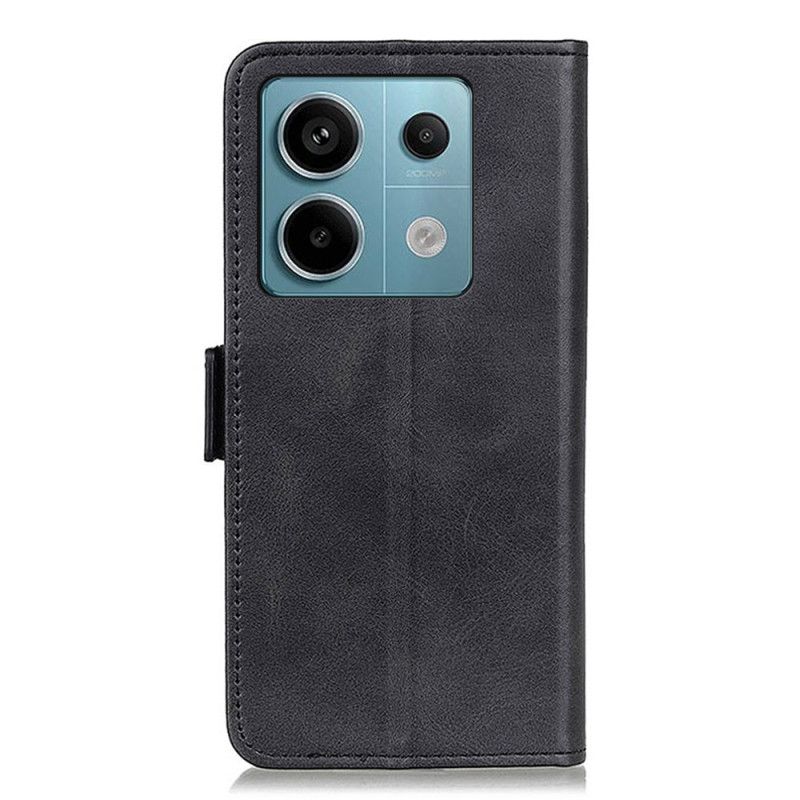 Flip Cover Xiaomi Redmi Note 13 Pro 5g Dobbeltlukning