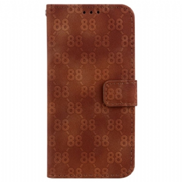 Læder Cover Xiaomi Redmi Note 13 Pro 5g Telefon Etui Design 88