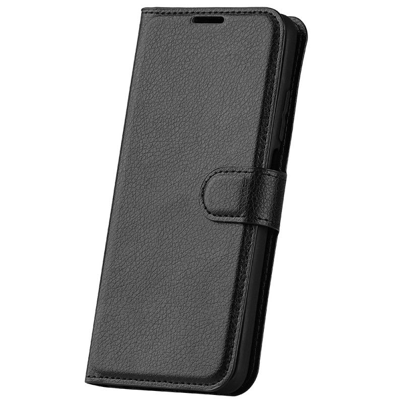 Læder Cover Xiaomi Redmi Note 13 Pro 5g Telefon Etui Klassisk Litchi Imiteret Læder