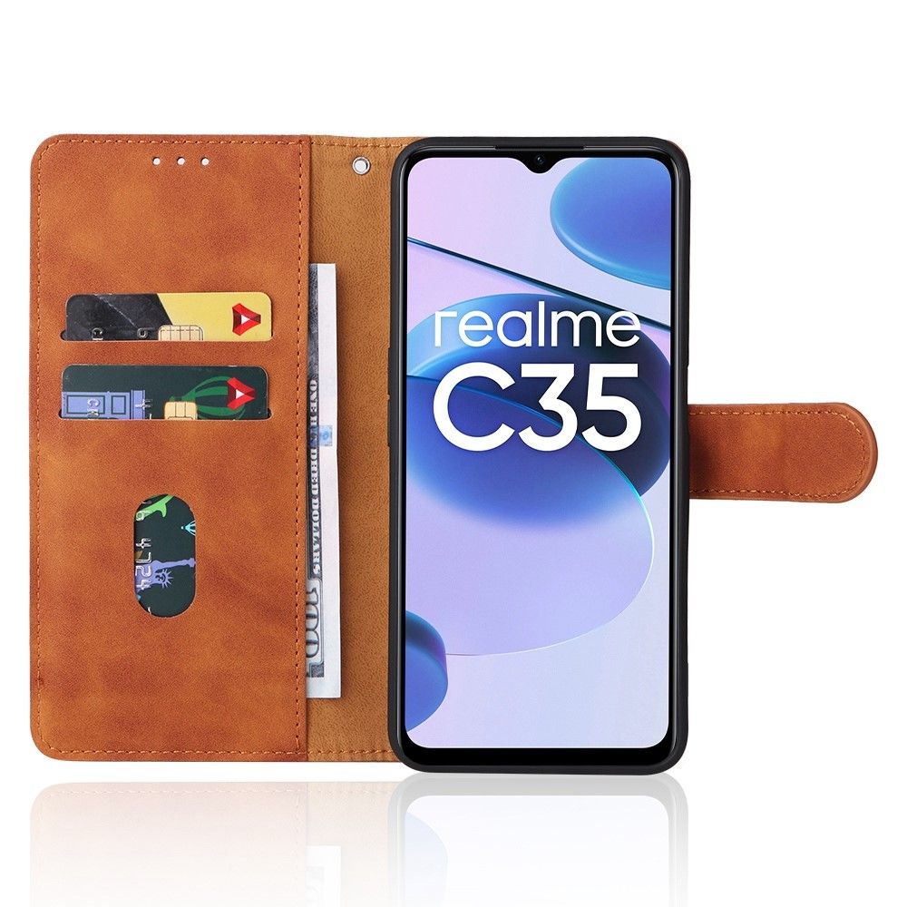 Flip Cover Realme C35 Hemming Soft Touch