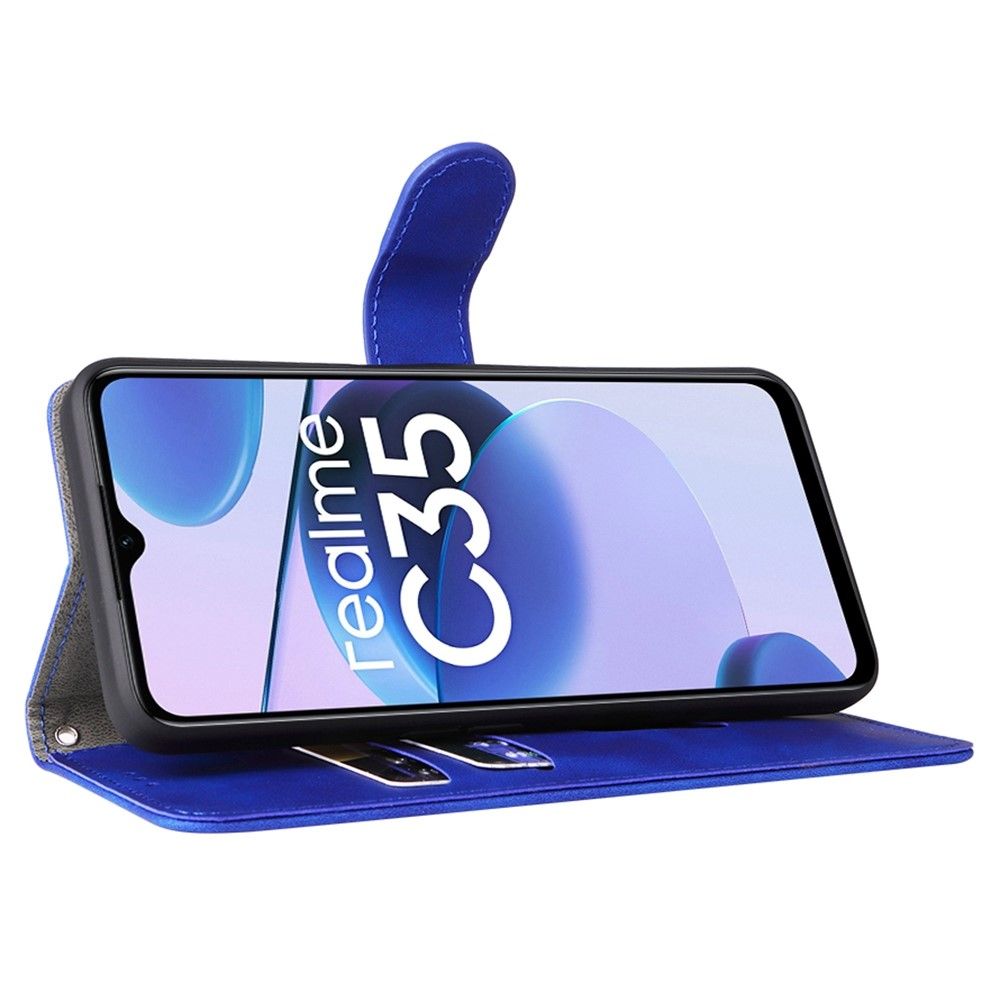 Flip Cover Realme C35 Hemming Soft Touch