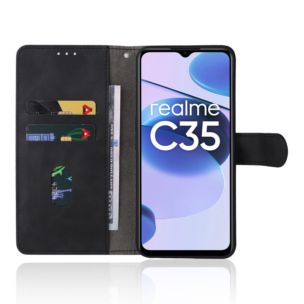 Flip Cover Realme C35 Hemming Soft Touch