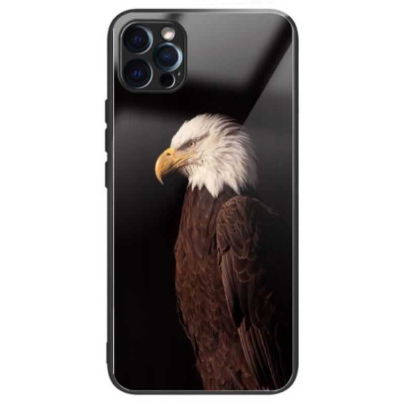 Cover iPhone 14 Pro Eagle Hærdet Glas