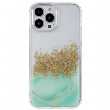 Cover iPhone 14 Pro Glitter Kunst