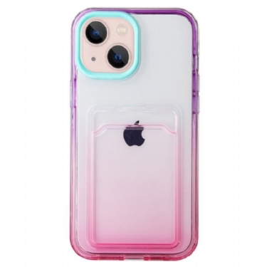 Cover iPhone 14 Pro Gradient Kortholder