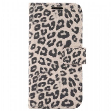 Flip Cover iPhone 14 Pro Leopard