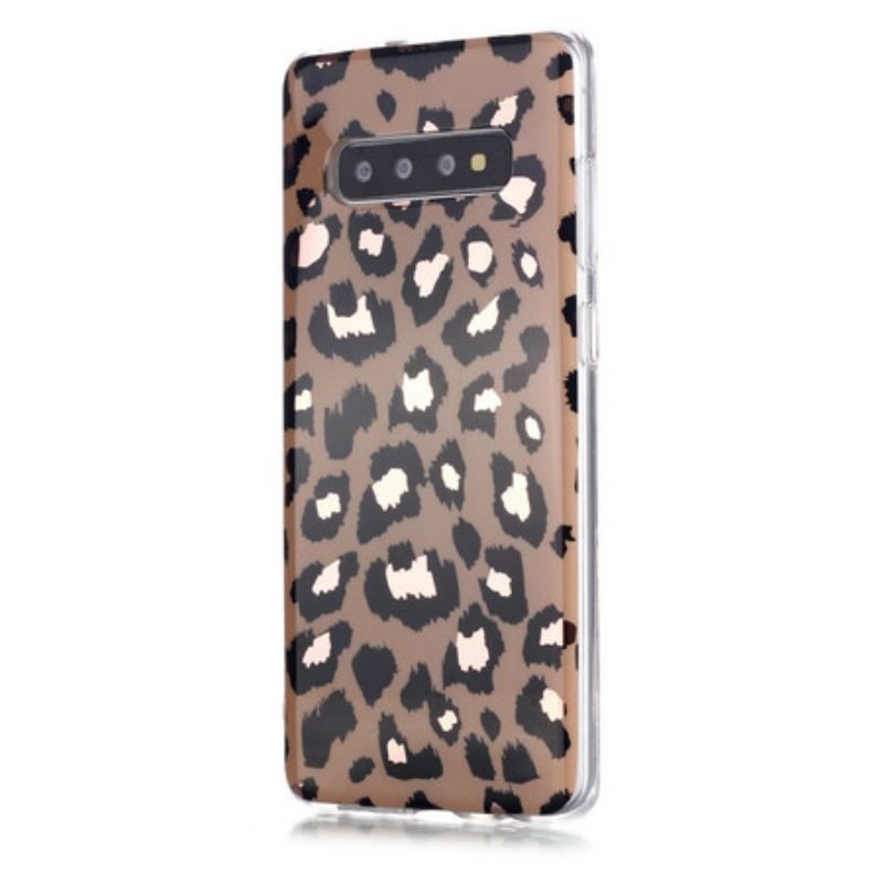 Cover Samsung Galaxy S20 Plus / S20 Plus 5G Leopard Stil Marmor