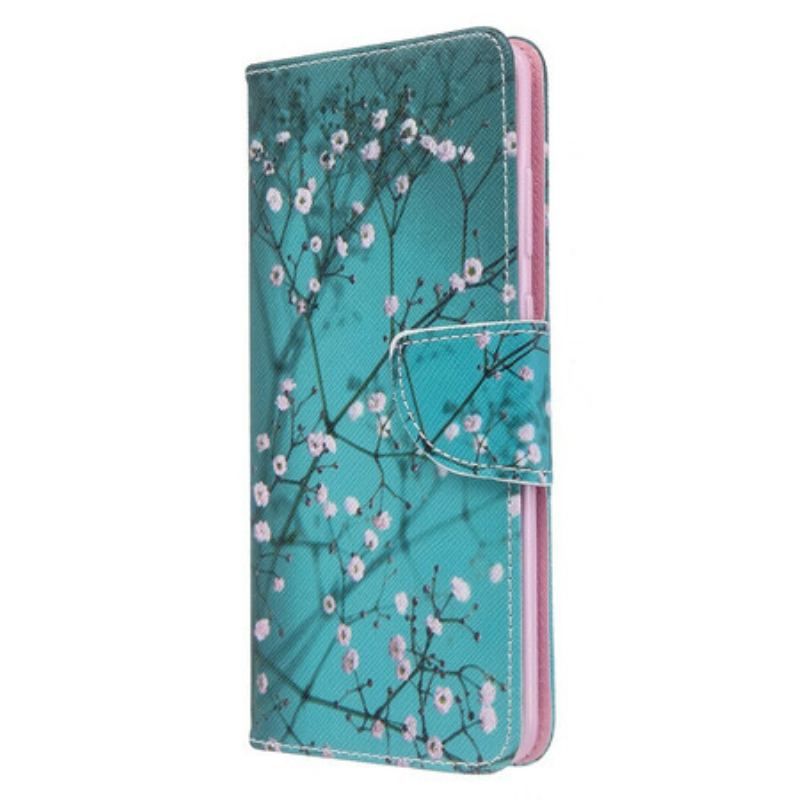 Flip Cover Samsung Galaxy S20 Plus / S20 Plus 5G Blomstrende Træ