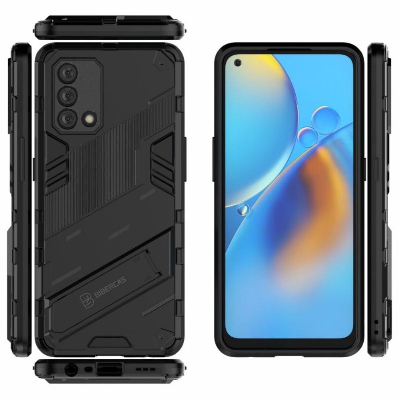 Cover Oppo A74 4G Hybrid Med Stativ