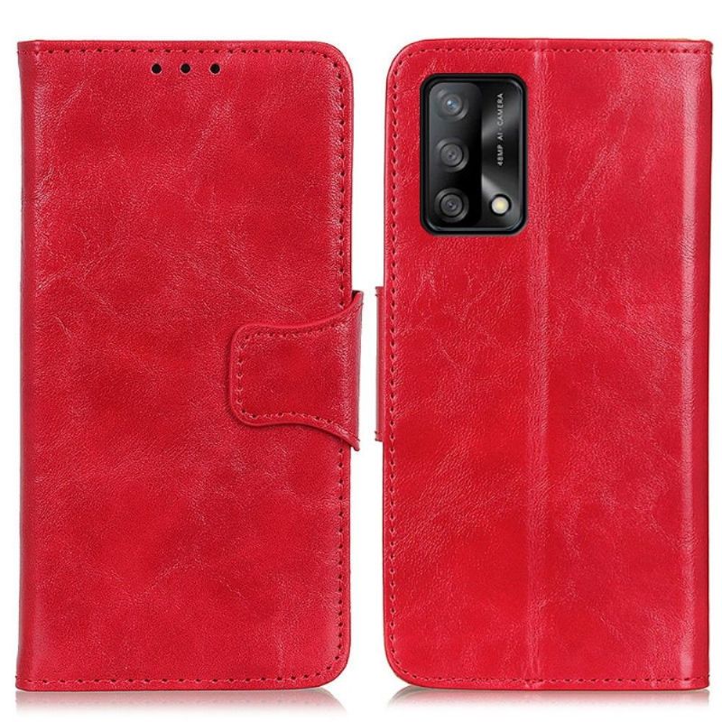 Etui Oppo A74 4G Edouard Classic Imiteret Læder