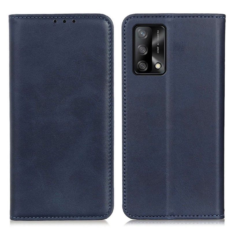 Læder Cover Oppo A74 4G Original Flip Cover Simone Aged