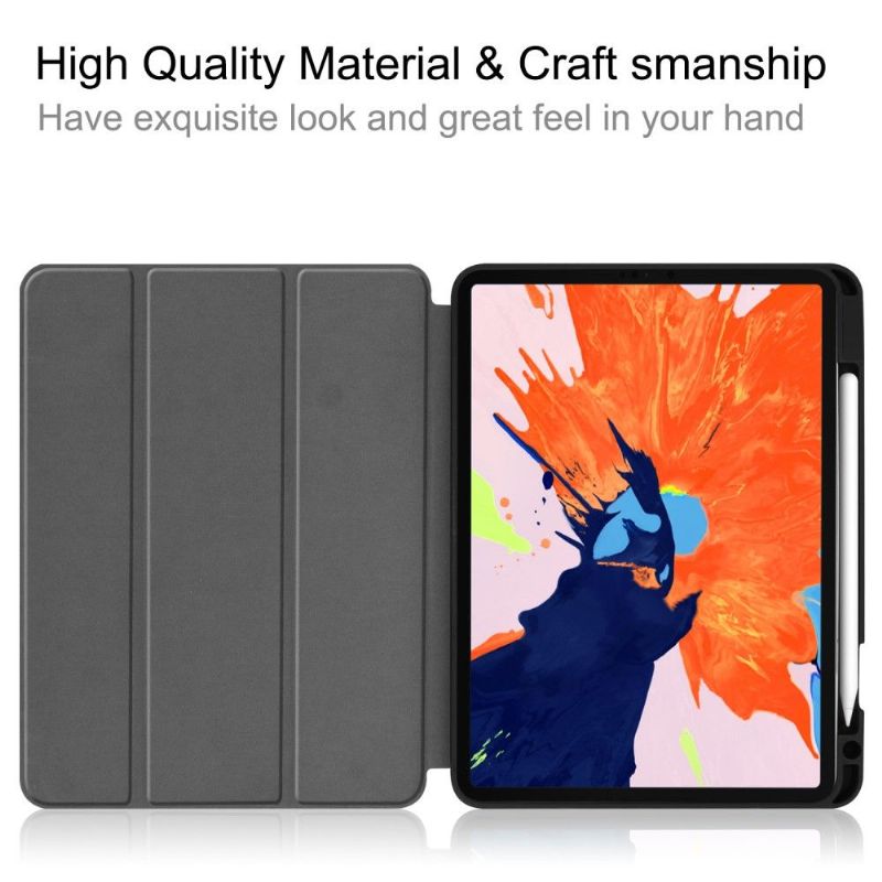 Canvas Effect Cover Til iPad Pro 12.9 (2020)