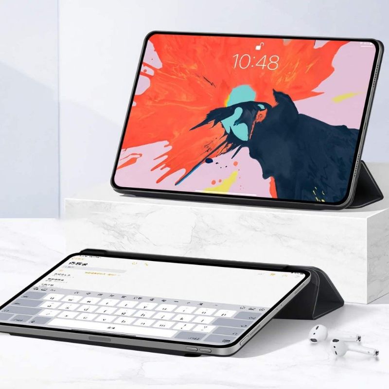 Etui Til iPad Pro 12.9" (2020) (2018) Med Automatisk Dvale/Vågning Funktion