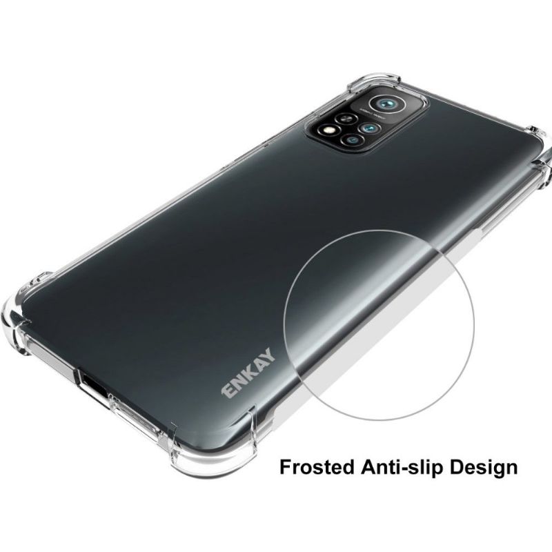 Cover Xiaomi Mi 10T / 10T Pro Beskyttelsessæt Enkay Clear