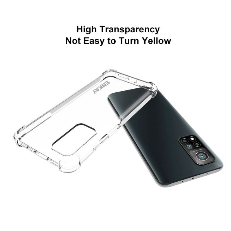 Cover Xiaomi Mi 10T / 10T Pro Beskyttelsessæt Enkay Clear