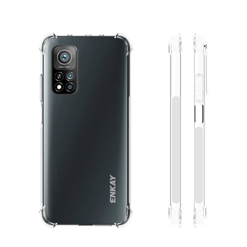 Cover Xiaomi Mi 10T / 10T Pro Beskyttelsessæt Enkay Clear