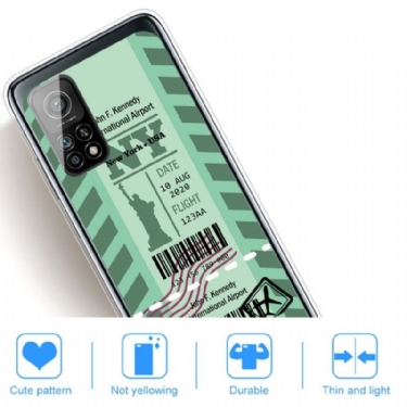 Cover Xiaomi Mi 10T / 10T Pro Boardingkort 01 New York