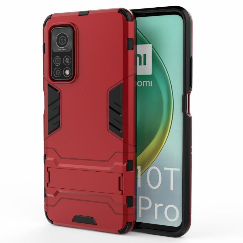 Cover Xiaomi Mi 10T / 10T Pro Cool Guard Med Integreret Stativ