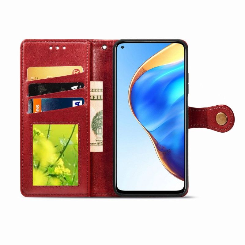 Flip Cover Xiaomi Mi 10T / 10T Pro Indila Imiteret Læder Kortholder