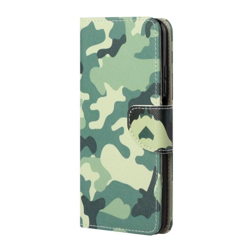 Flip Cover Xiaomi Mi 10T / 10T Pro Militær Camouflage