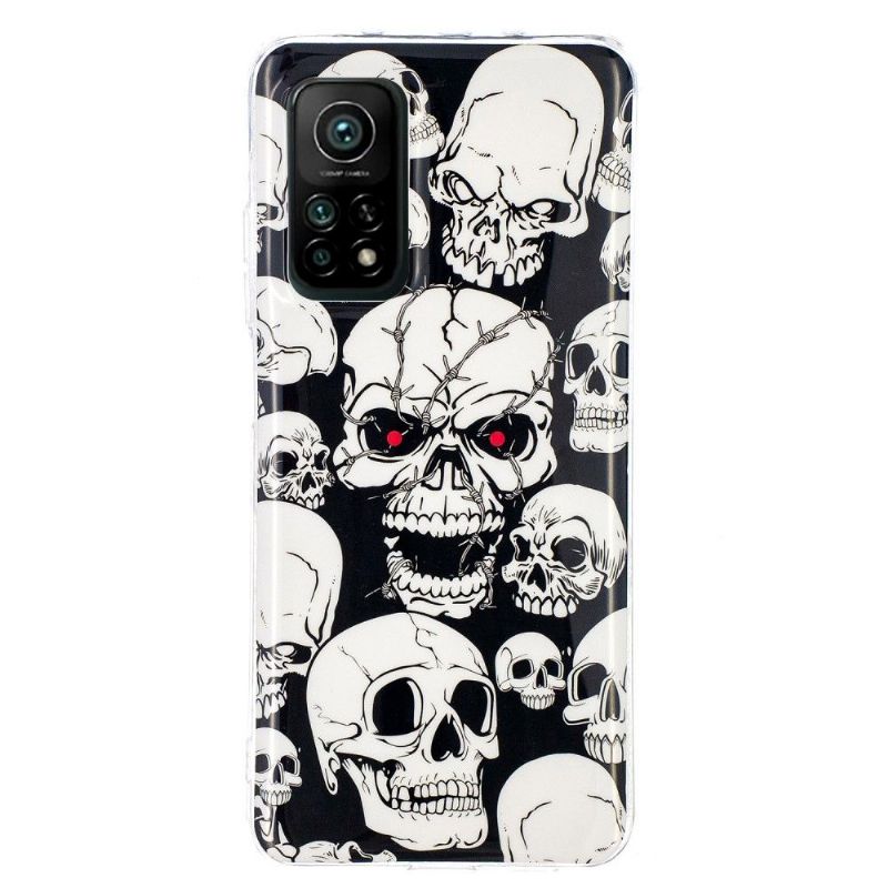 Mobilcover Xiaomi Mi 10T / 10T Pro T / Mi 10t Pro Luminous Skull