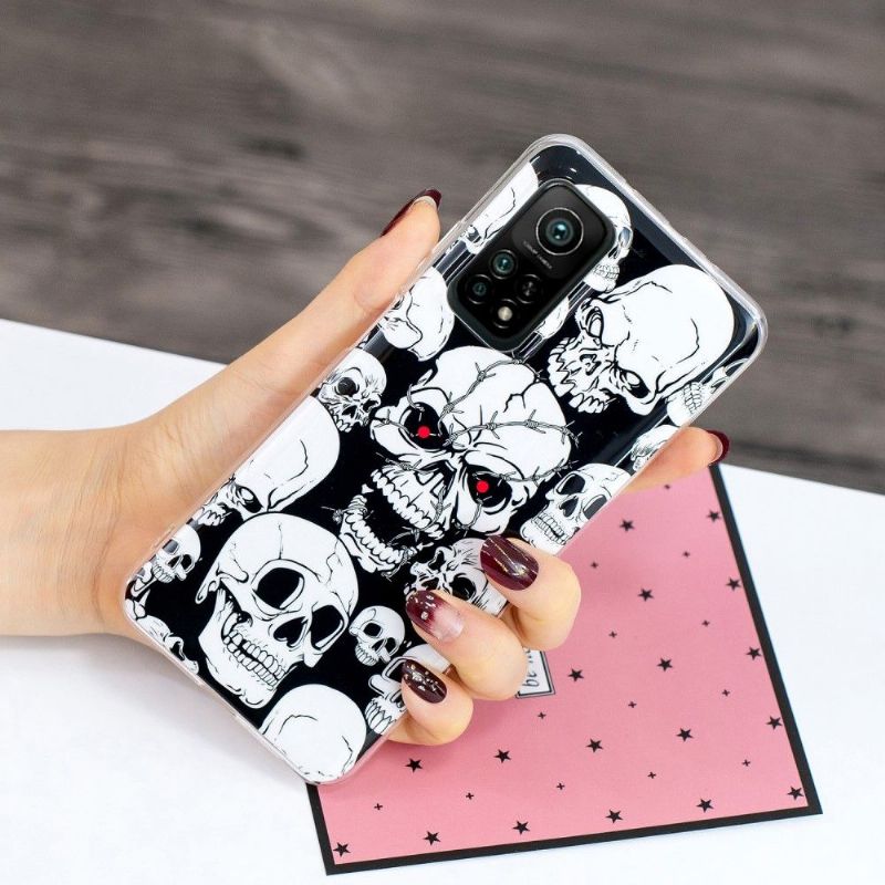 Mobilcover Xiaomi Mi 10T / 10T Pro T / Mi 10t Pro Luminous Skull