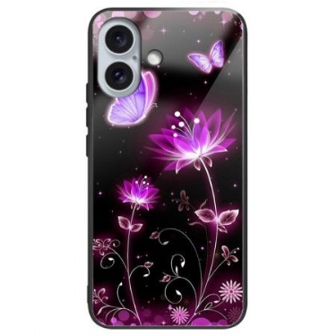 Cover iPhone 16 Plus Fluorescerende Lotus