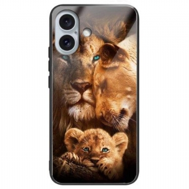 Cover iPhone 16 Plus Lions Hærdet Glas