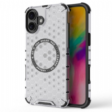 Cover iPhone 16 Plus Magnetisk Honeycomb